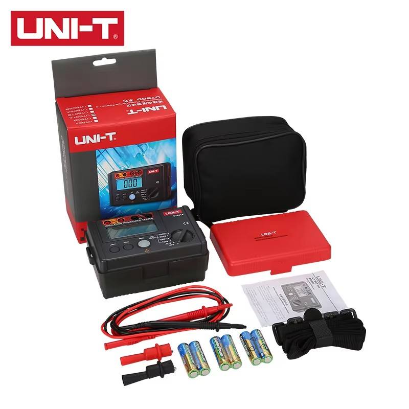 UNI-T UT501A Digital Insulation Resistance Testers 0-1000V , up to 5.5G Ohm Multi-function Ohm Tester