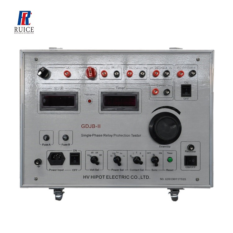 Protective Relay Test Equipment Relay test set single phase relay tester