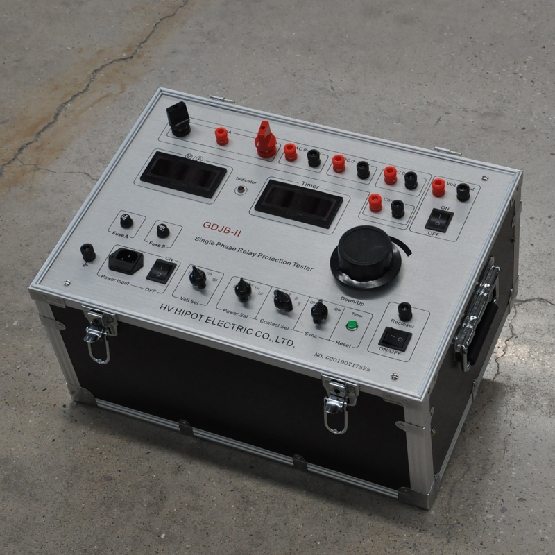 Protective Relay Test Equipment Relay test set single phase relay tester