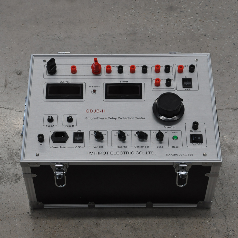Protective Relay Test Equipment Relay test set single phase relay tester
