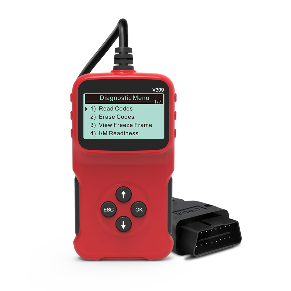 Auto OBDII Diagnostic Scanner Vehicle V309 Tool OBD