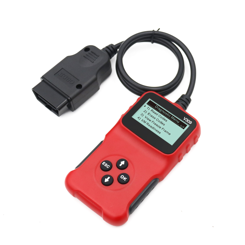 Auto OBDII Diagnostic Scanner Vehicle V309 Tool OBD