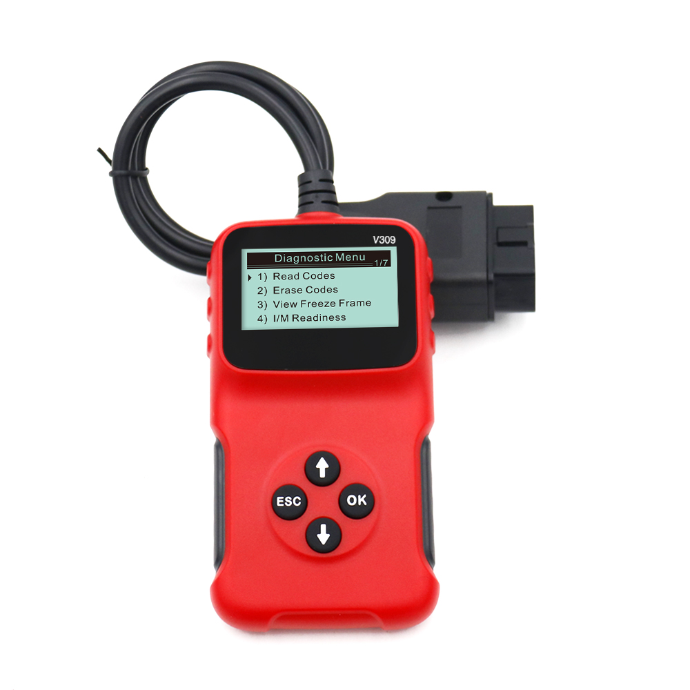Auto OBDII Diagnostic Scanner Vehicle V309 Tool OBD