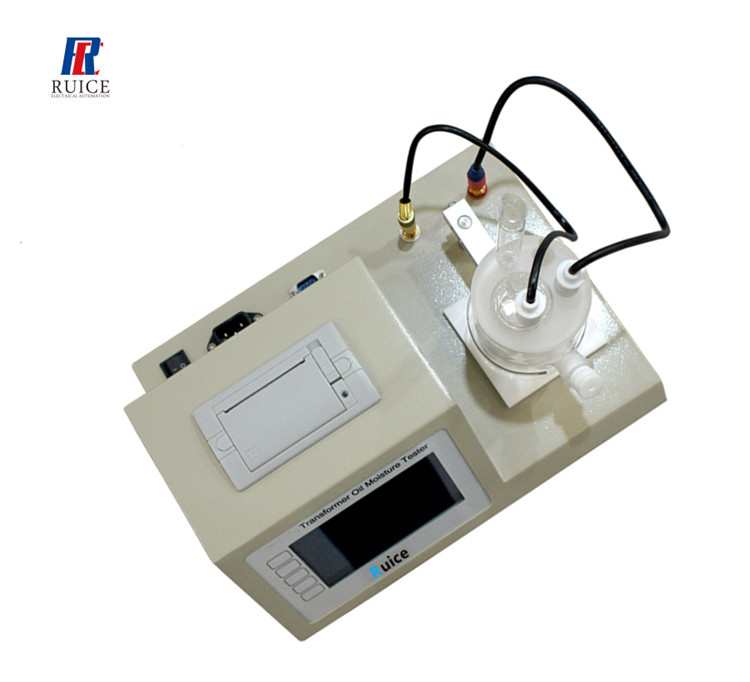 Electric karl fischer method insulation oil water content analysis equipment transformer oil moisture meter