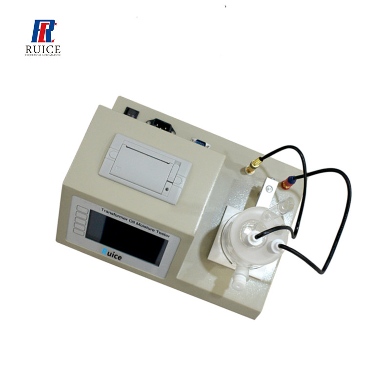 Electric karl fischer method insulation oil water content analysis equipment transformer oil moisture meter