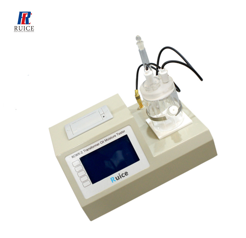 Electric karl fischer method insulation oil water content analysis equipment transformer oil moisture meter