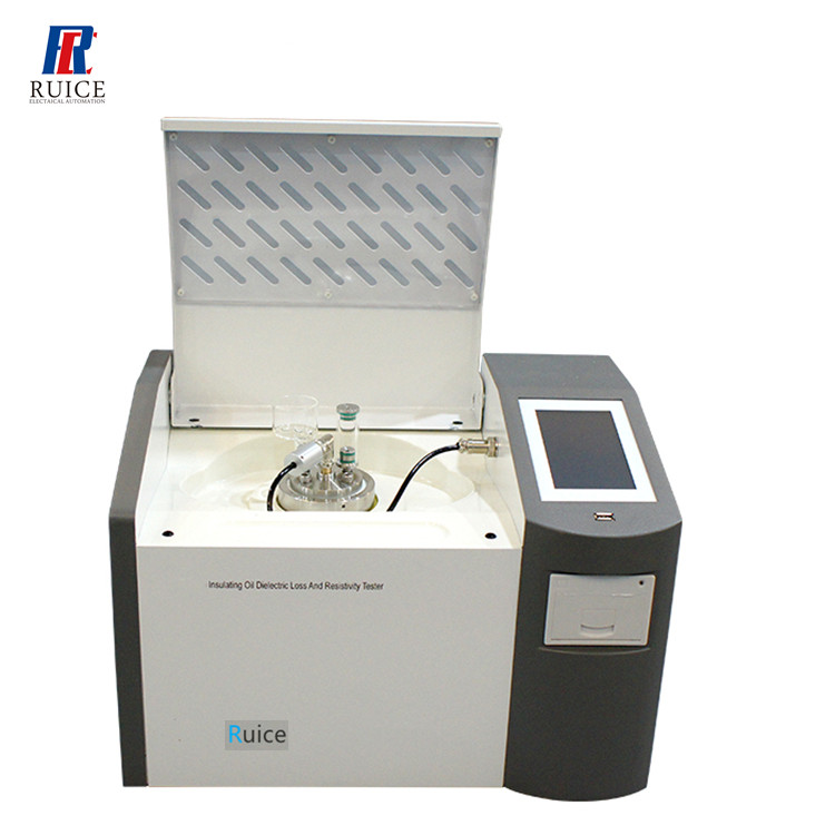 Ruice Electric Dissipation Factor Relative Permittivity Test Equipment 12kv insulation dielectric loss tester capacitance