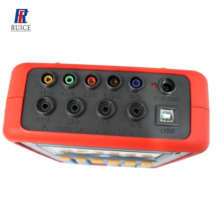 Handheld Electric Test Energy Meter Three Phase Power Quality Analyzer