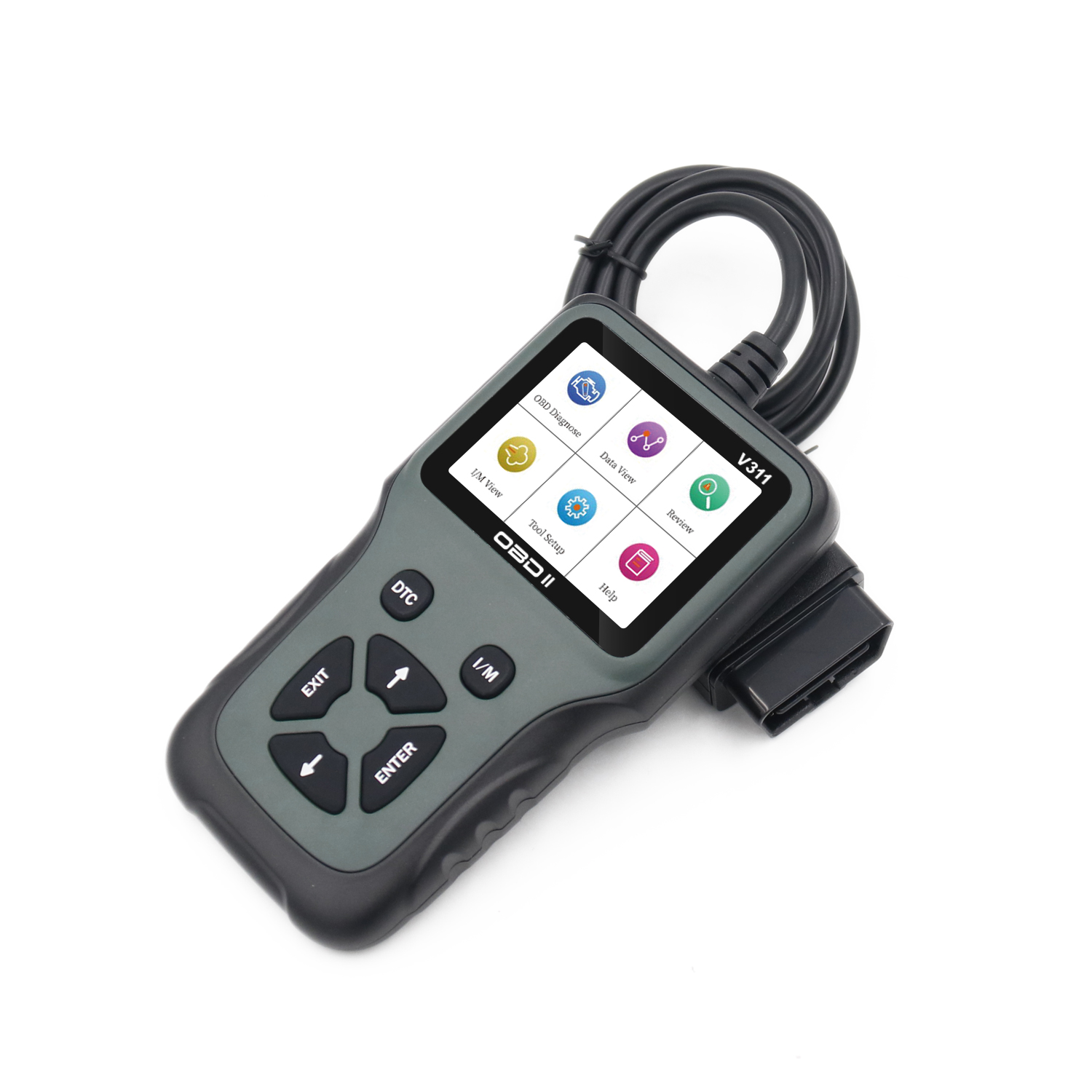 V311 Tool Auto Diagnostic OBD Machine V310 Cable Scanner