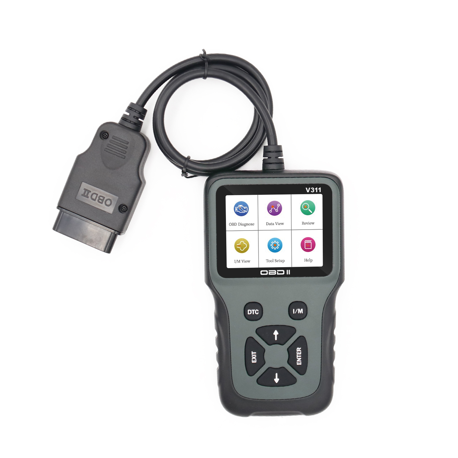 V311 Tool Auto Diagnostic OBD Machine V310 Cable Scanner