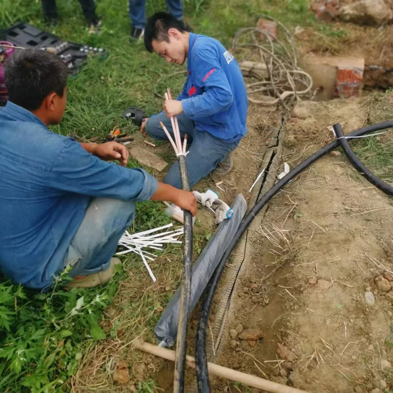 Cable fault detecting successfully