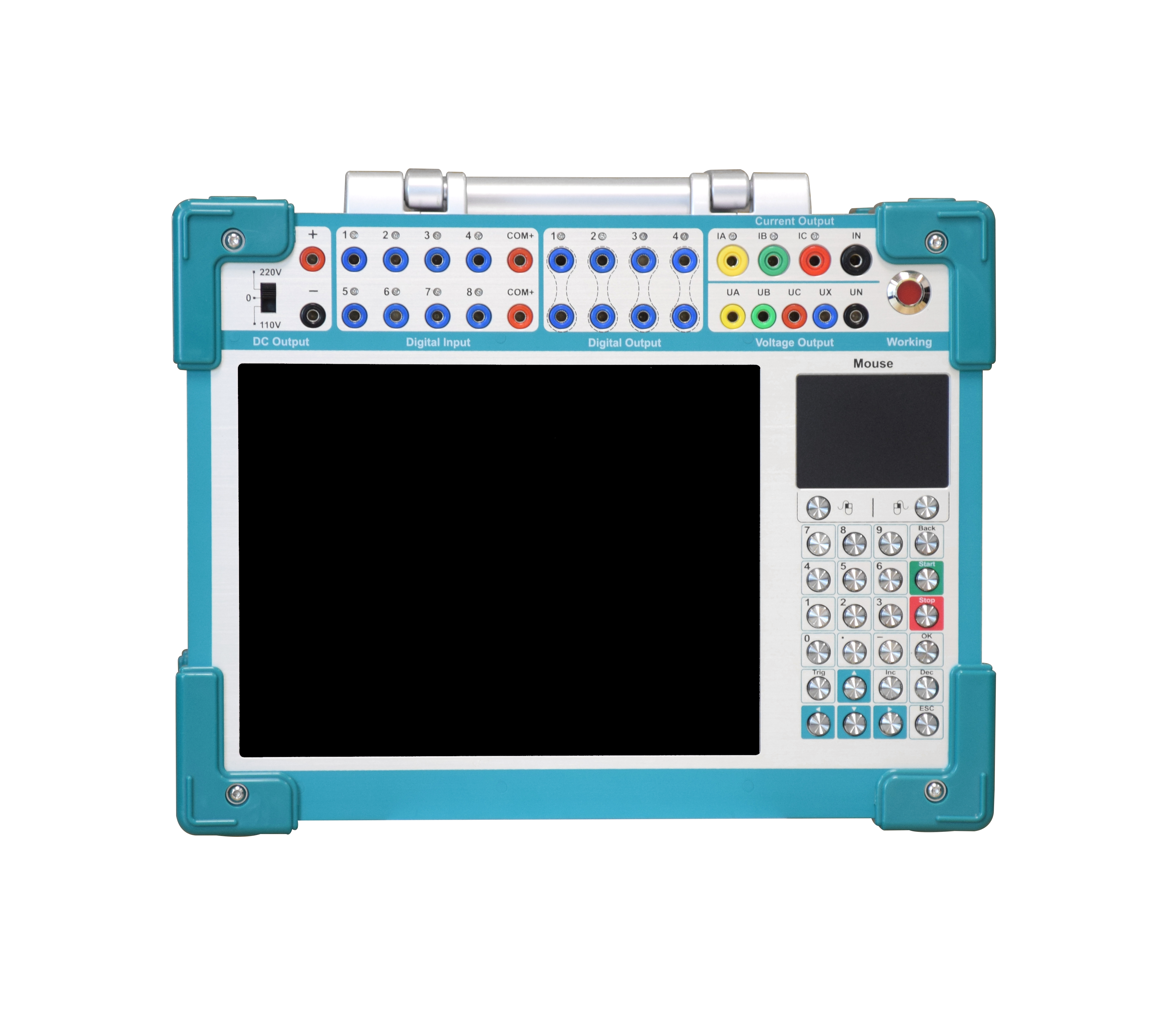 Three phase relay tester triphase microcomputer relay protection tester device 3-phase relay test set
