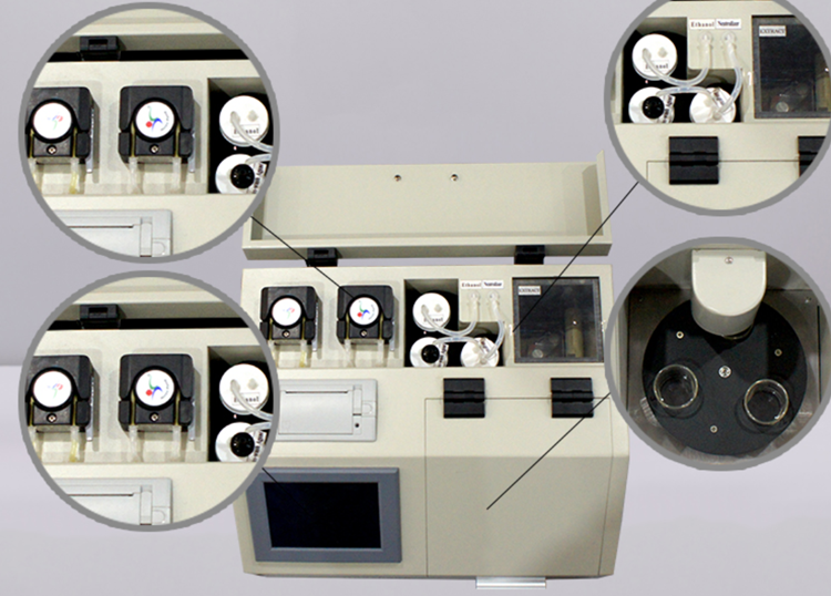Automatic petroleum products acid number test instrument acid value test kit transformer oil acidity measuring device